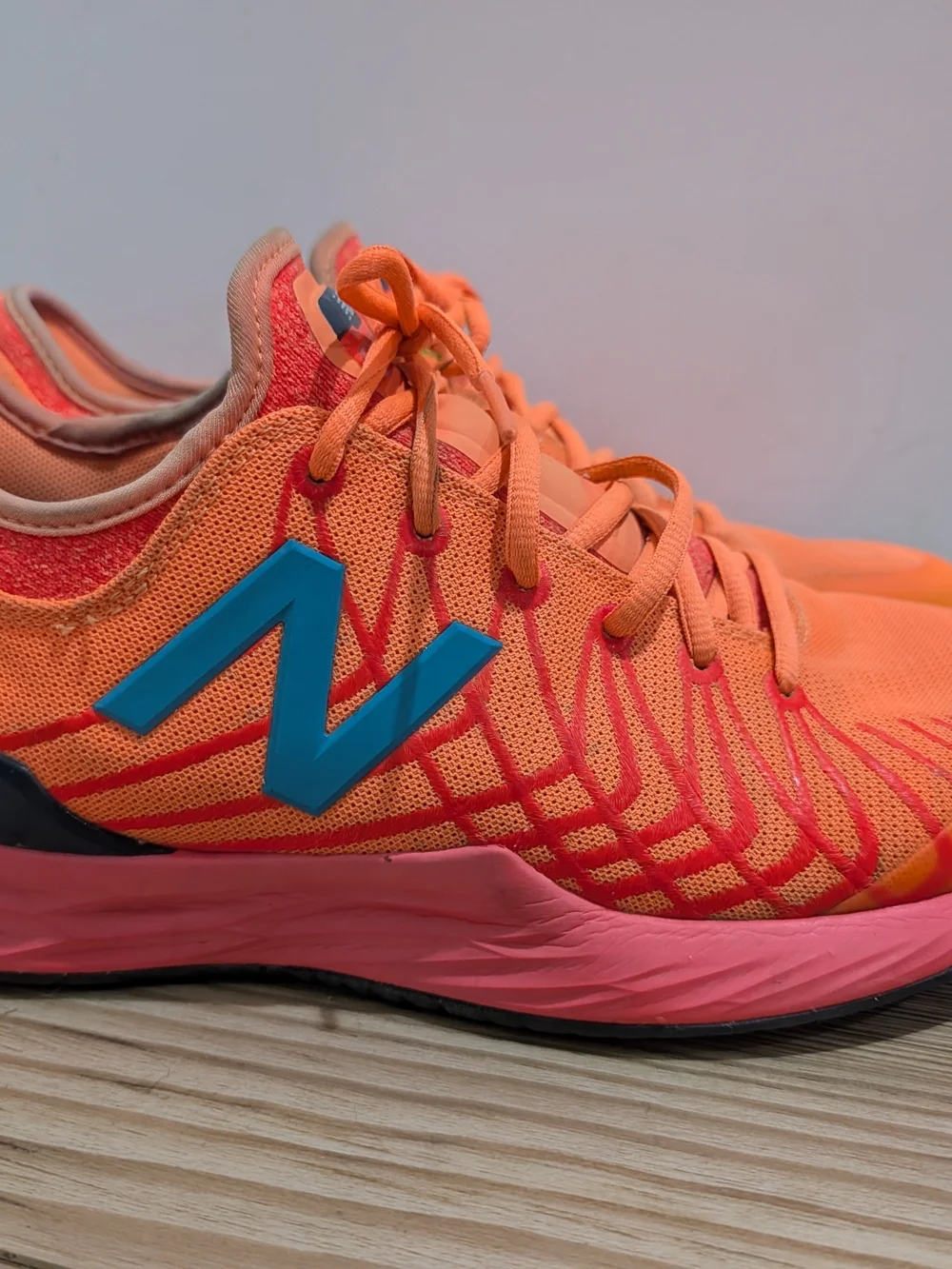 New Balance vibrant orange